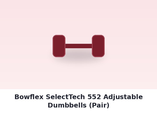 Bowflex SelectTech 552 Adjustable Dumbbells (Pair)
