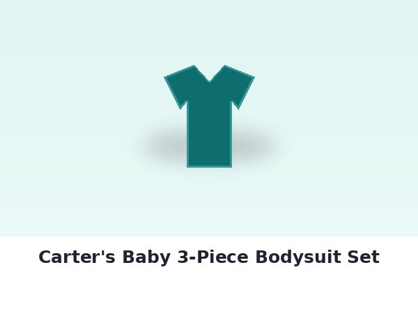 Carter's Baby 3-Piece Bodysuit Set