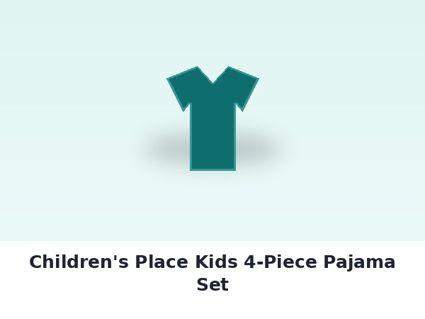 Children's Place Kids 4-Piece Pajama Set