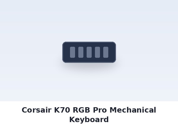 Corsair K70 RGB Pro Mechanical Keyboard