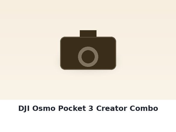DJI Osmo Pocket 3 Creator Combo