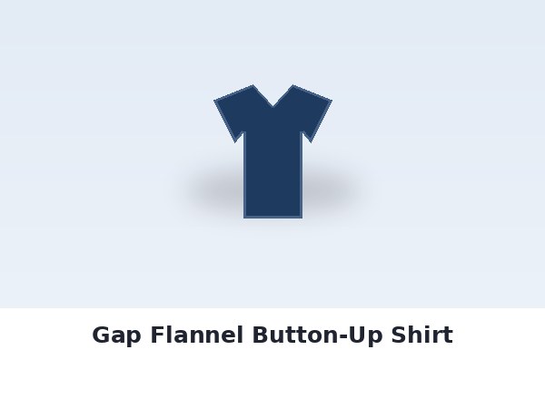 Gap Flannel Button-Up Shirt