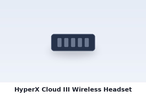 HyperX Cloud III Wireless Headset