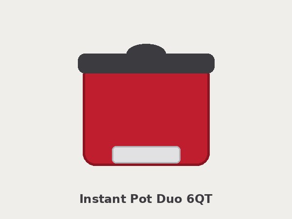 Instant Pot Duo 7-in-1 Electric Pressure Cooker, 6QT