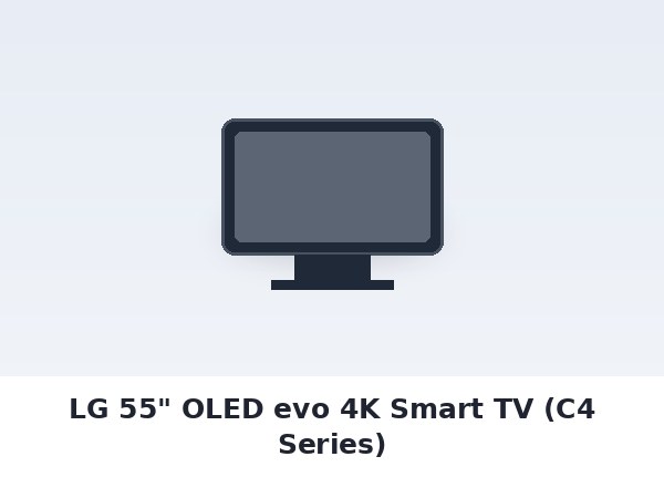 LG 55" OLED evo 4K Smart TV (C4 Series)