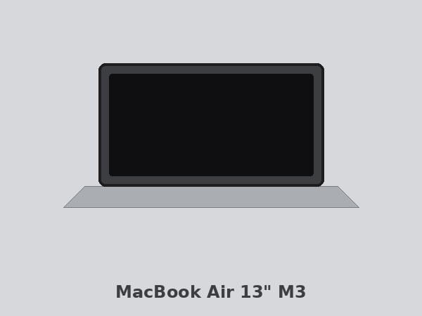 Apple MacBook Air 13" M3 (2024, 8GB/256GB)