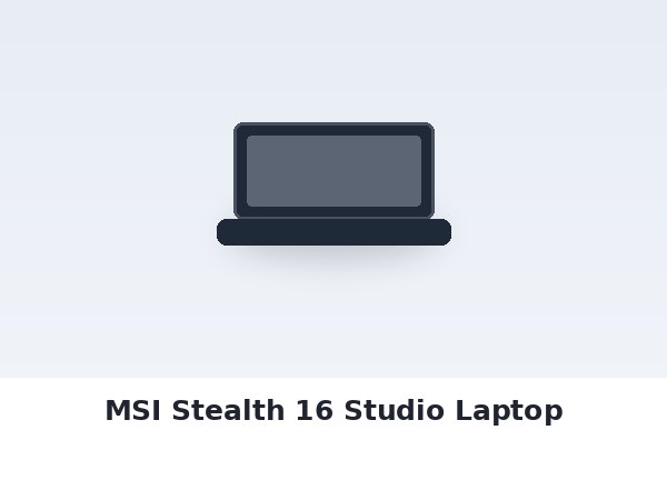 MSI Stealth 16 Studio Laptop