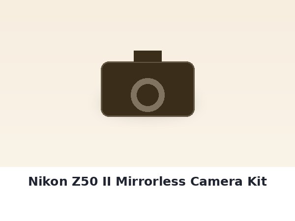 Nikon Z50 II Mirrorless Camera Kit