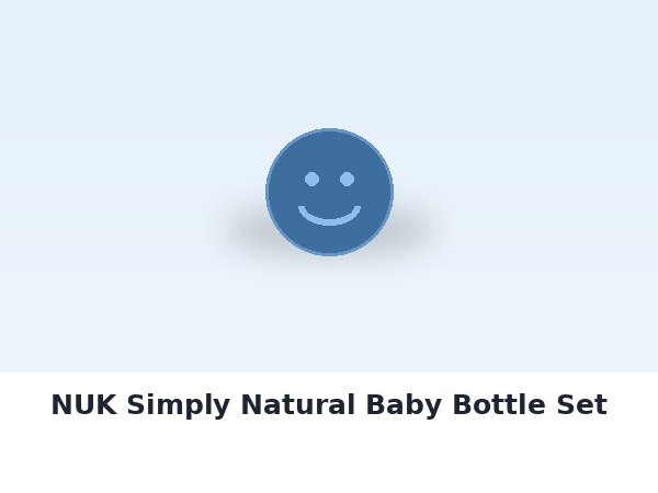 NUK Simply Natural Baby Bottle Set
