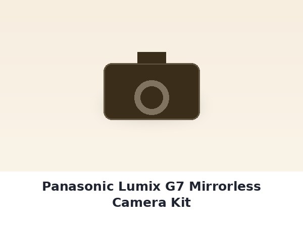 Panasonic Lumix G7 Mirrorless Camera Kit