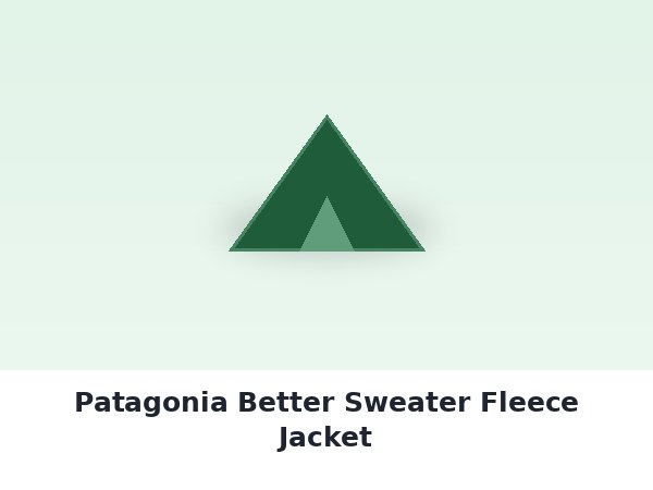 Patagonia Better Sweater Fleece Jacket