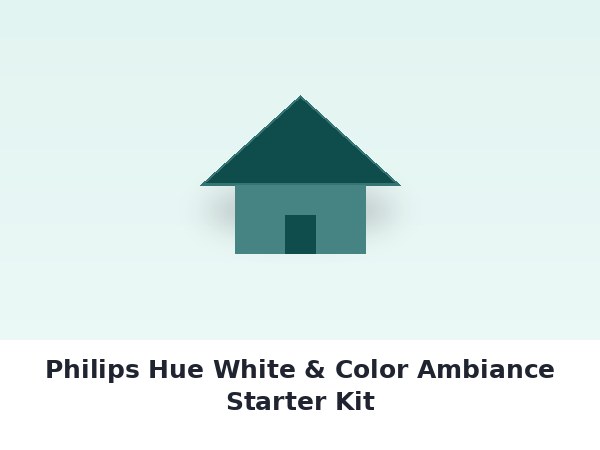 Philips Hue White & Color Ambiance Starter Kit