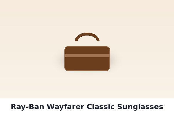 Ray-Ban Wayfarer Classic Sunglasses