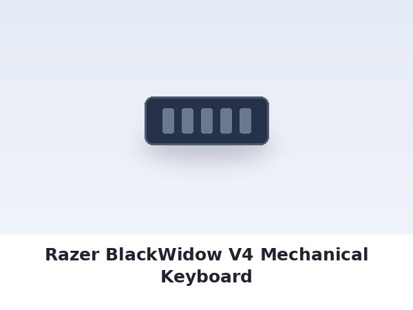 Razer BlackWidow V4 Mechanical Keyboard