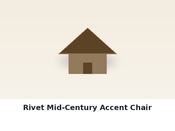 Rivet Mid-Century Accent Chair