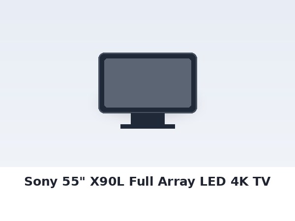 Sony 55" X90L Full Array LED 4K TV