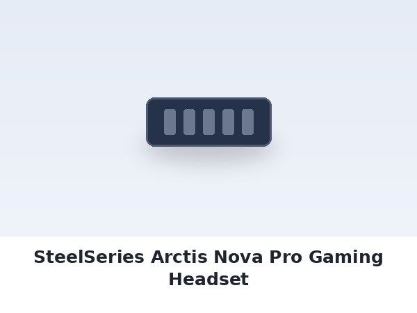 SteelSeries Arctis Nova Pro Gaming Headset